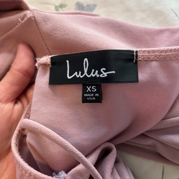 Lulus pink hoco dress - Picture 6 of 6